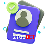 Tornar-se um membro do 2700Bet é muito simples